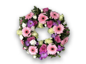 Gerbra Rose Wreath