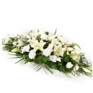 Lily Rose Coffin Spray