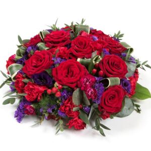 Red Rose Purple Posy
