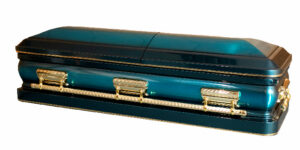 Royal Blue Casket