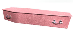 Glitter Coffin – Rose Pink
