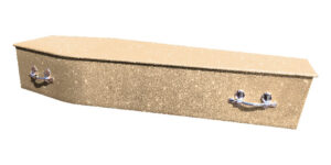 Glitter Coffin -Serenity Gold
