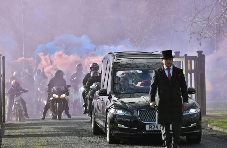 McKenzie Hallam funeral at Peterborough Crematorium